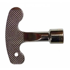 Utility key triangle cut out for gas or electric cupboards